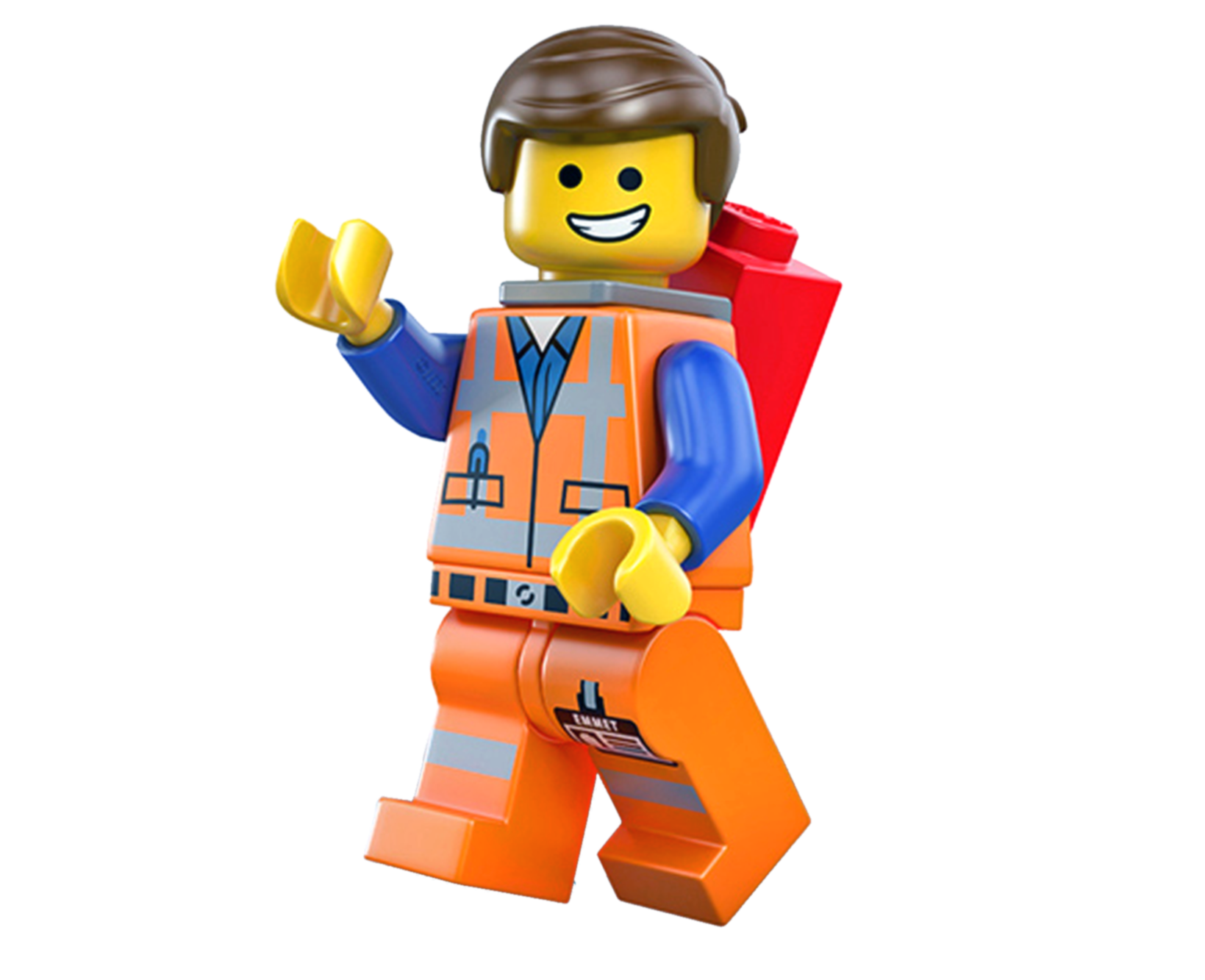 Lego guy waving