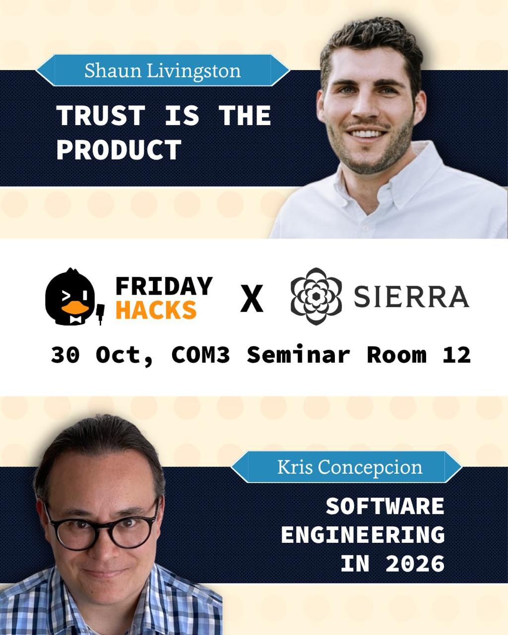 Friday Hacks #304 with Sierra poster